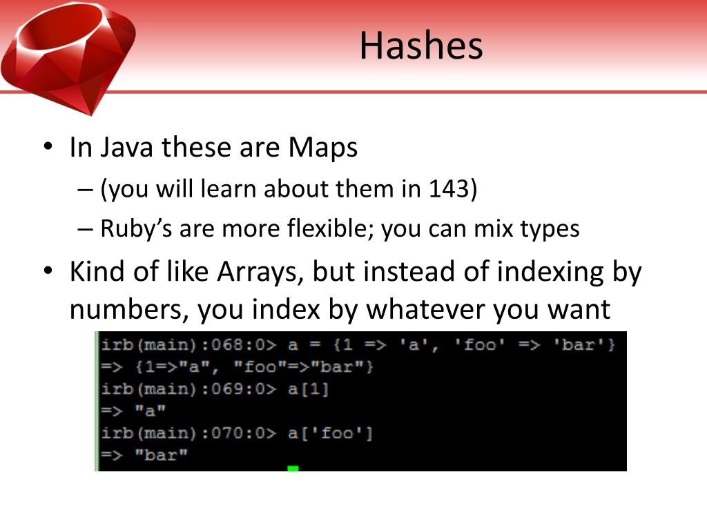PPT Ruby! PowerPoint Presentation, free download ID6274052