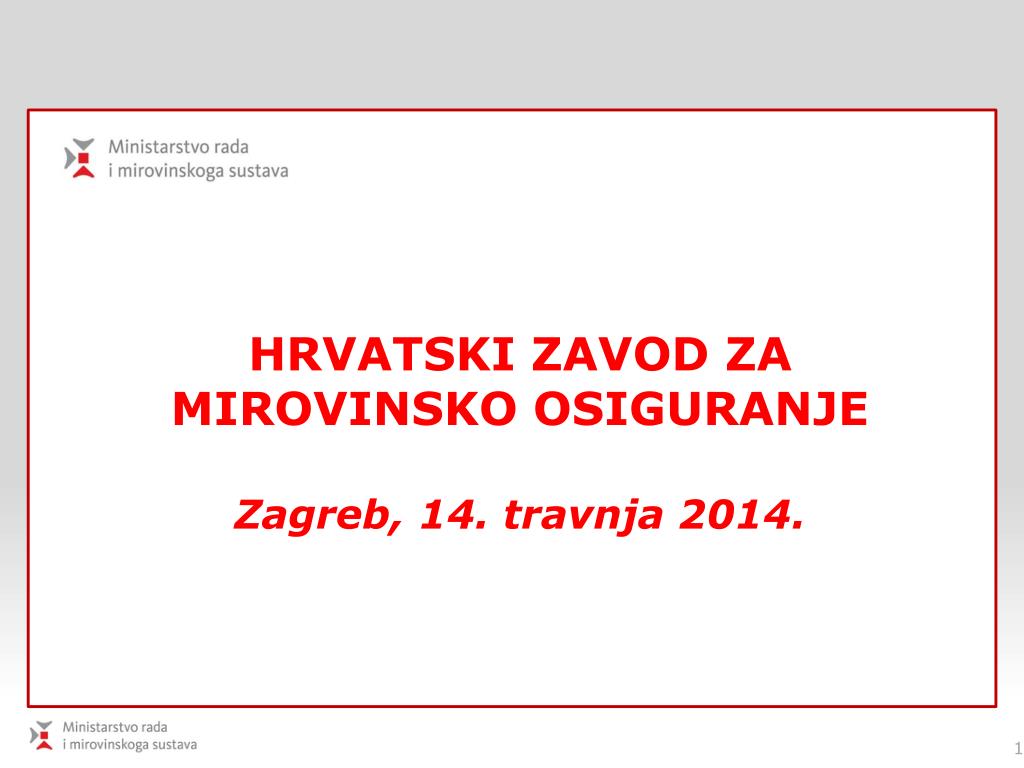 Hrvatski mirovinski sustav HRMOD