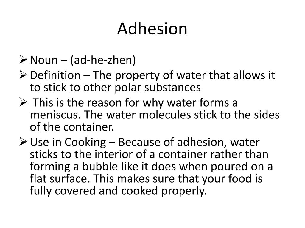 PPT The Chef’s Water Dictionary PowerPoint Presentation, free
