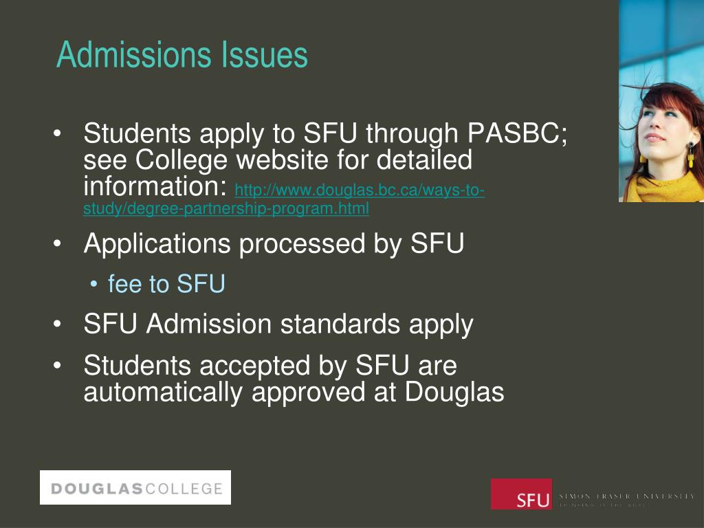 PPT Douglas College/SFU Degree Program Partnership PowerPoint Presentation ID6283373