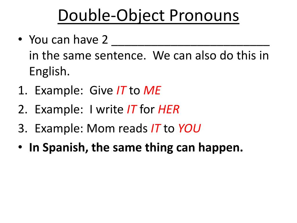 34 Double Object Pronouns Spanish Worksheet Answers Worksheet Source 2021