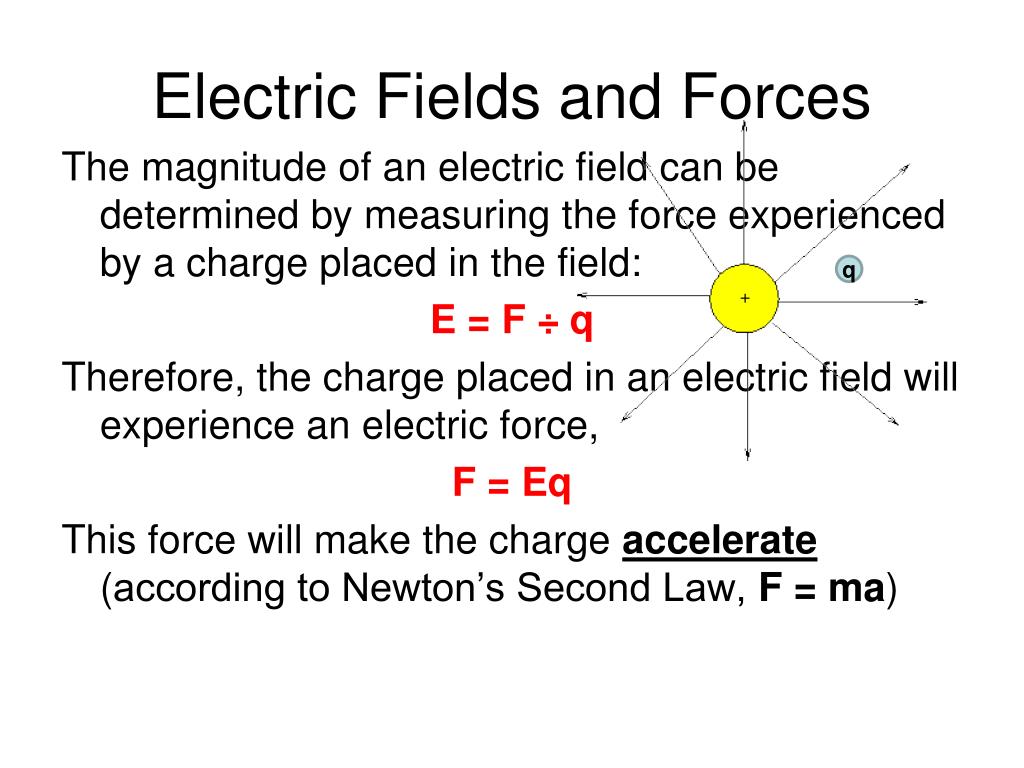 PPT Electric Fields and Forces PowerPoint Presentation, free download