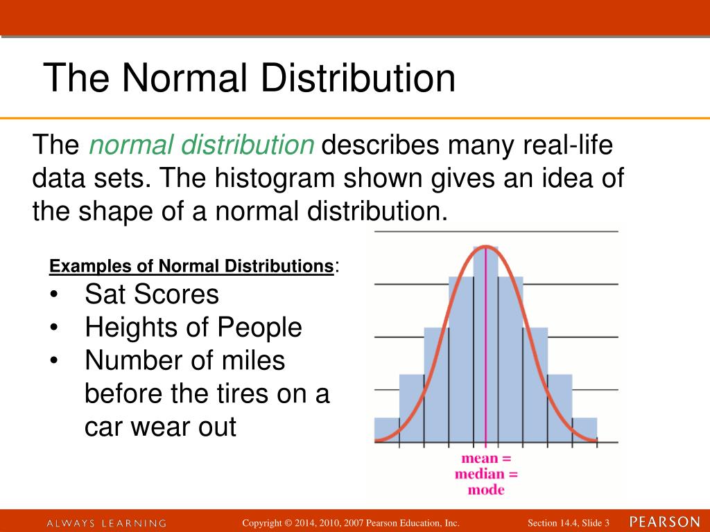 PPT The Normal Distribution PowerPoint Presentation, free download