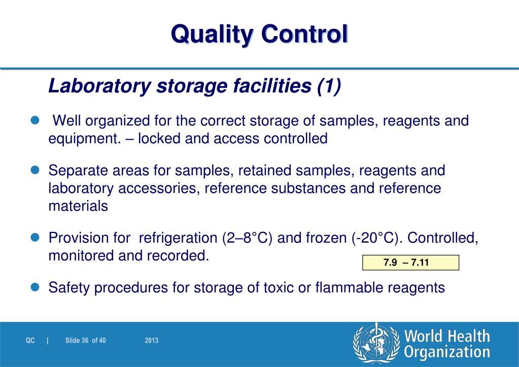 PPT Good Practices for Quality Control Laboratories PowerPoint
