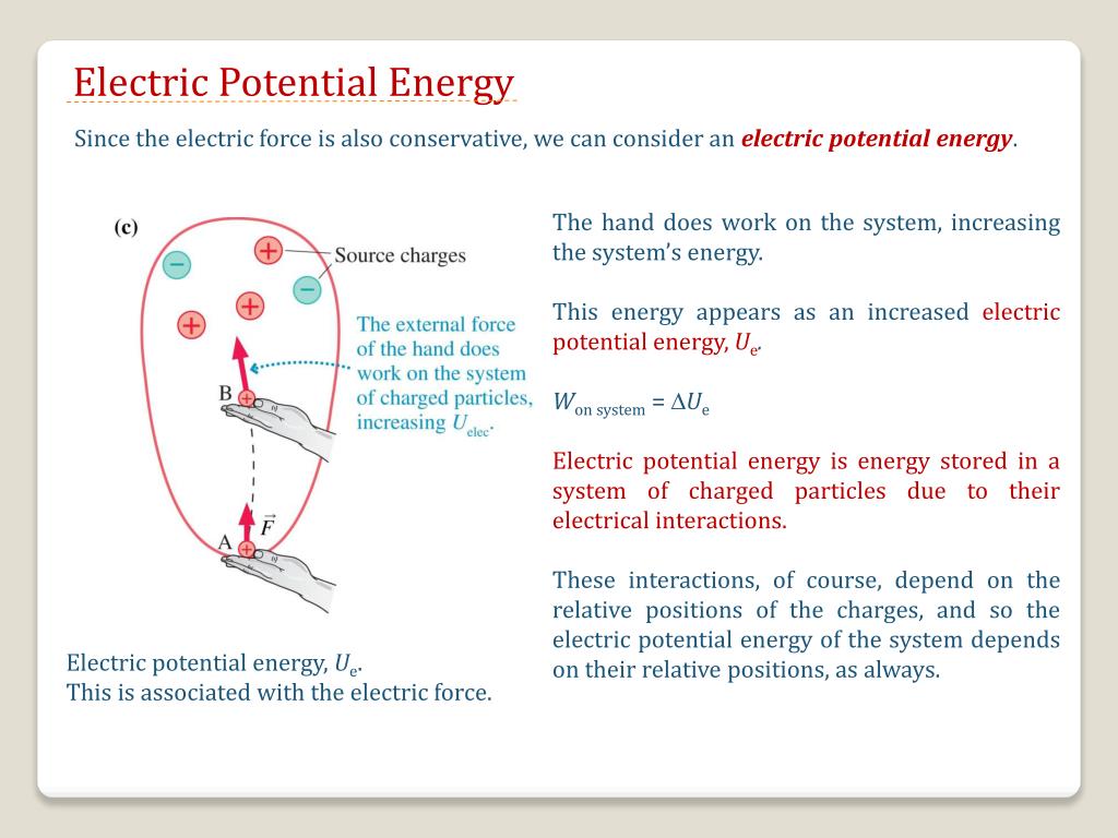 PPT Electric Potential Energy and Electric Potential PowerPoint