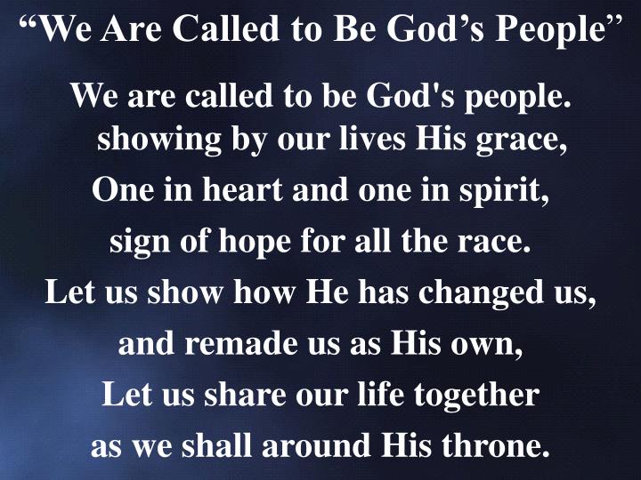 PPT I’m so glad I’m a part of the family of God I’ve been washed in