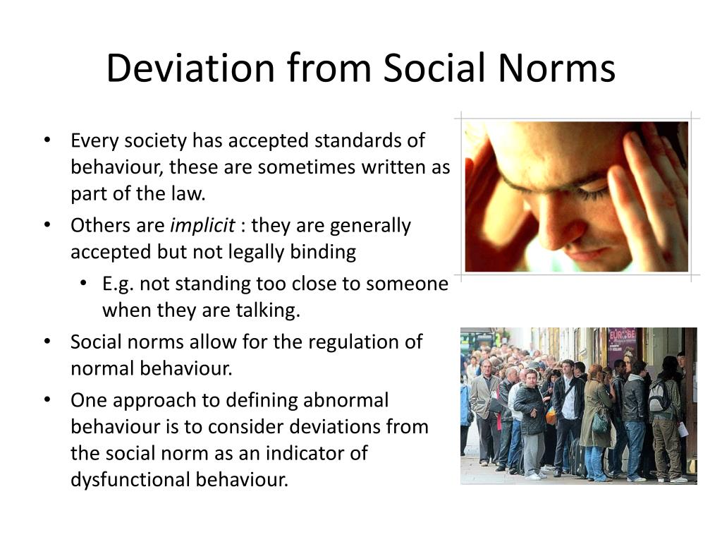 PPT Definitions of Abnormal Behaviour Statistical Infrequency and