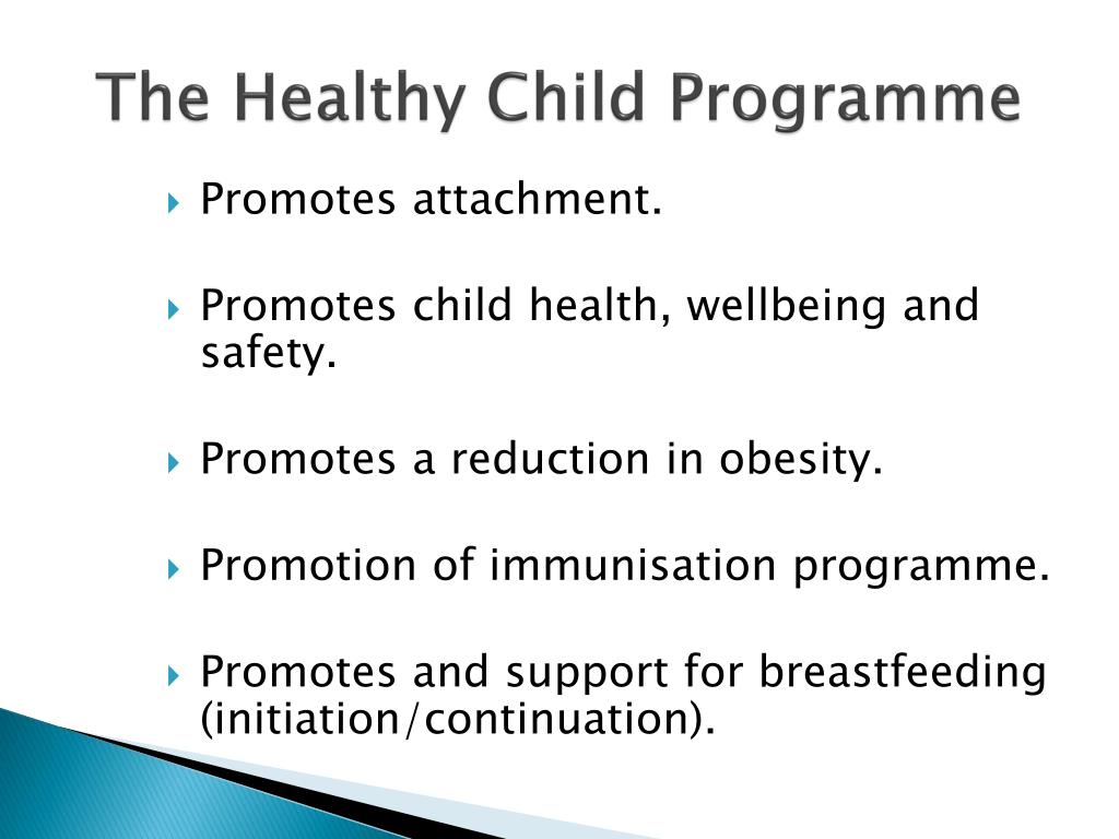 PPT The Healthy Child Programme PowerPoint Presentation, free