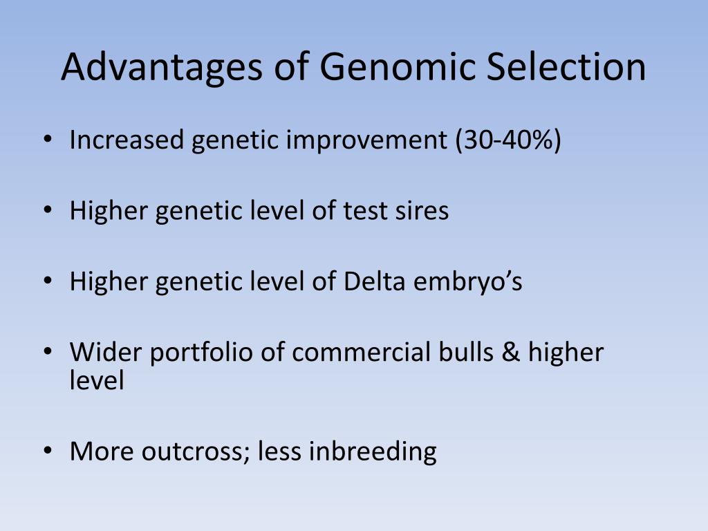 PPT Genomic Selection in Dairy Cattle PowerPoint Presentation, free