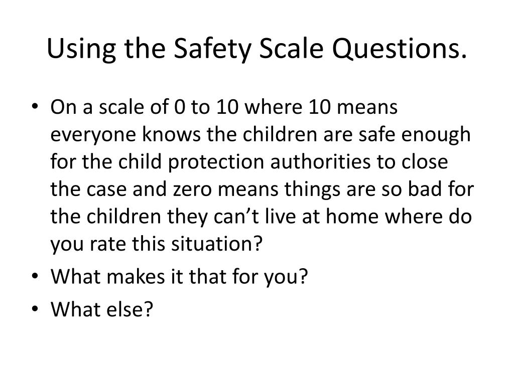 PPT Signs of Safety PowerPoint Presentation, free download ID6304497