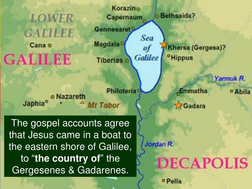 PPT Gadara and Gergesa PowerPoint Presentation, free download ID