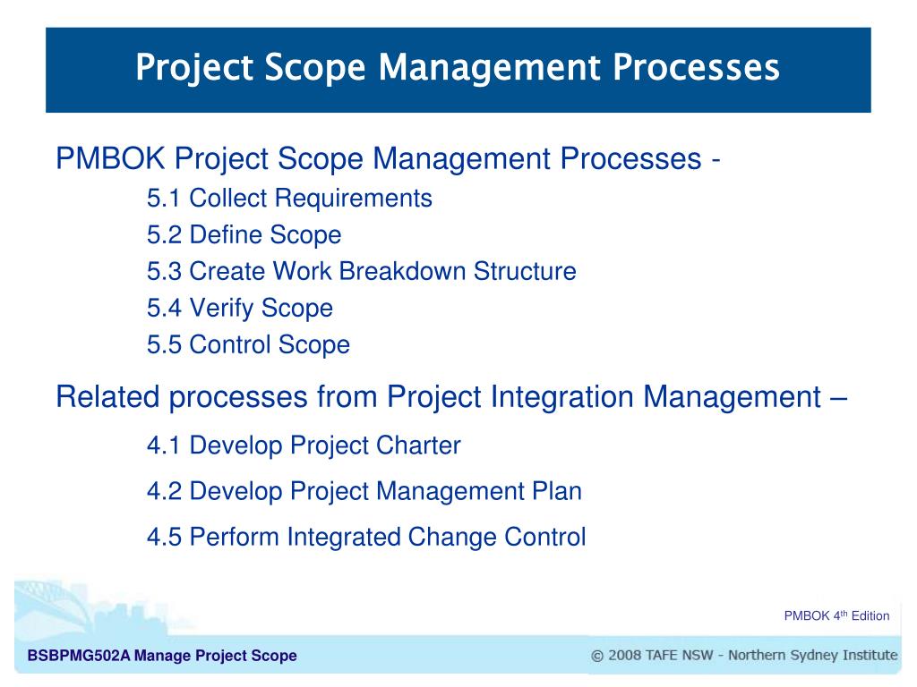 PPT Definition of Project Scope PowerPoint Presentation, free