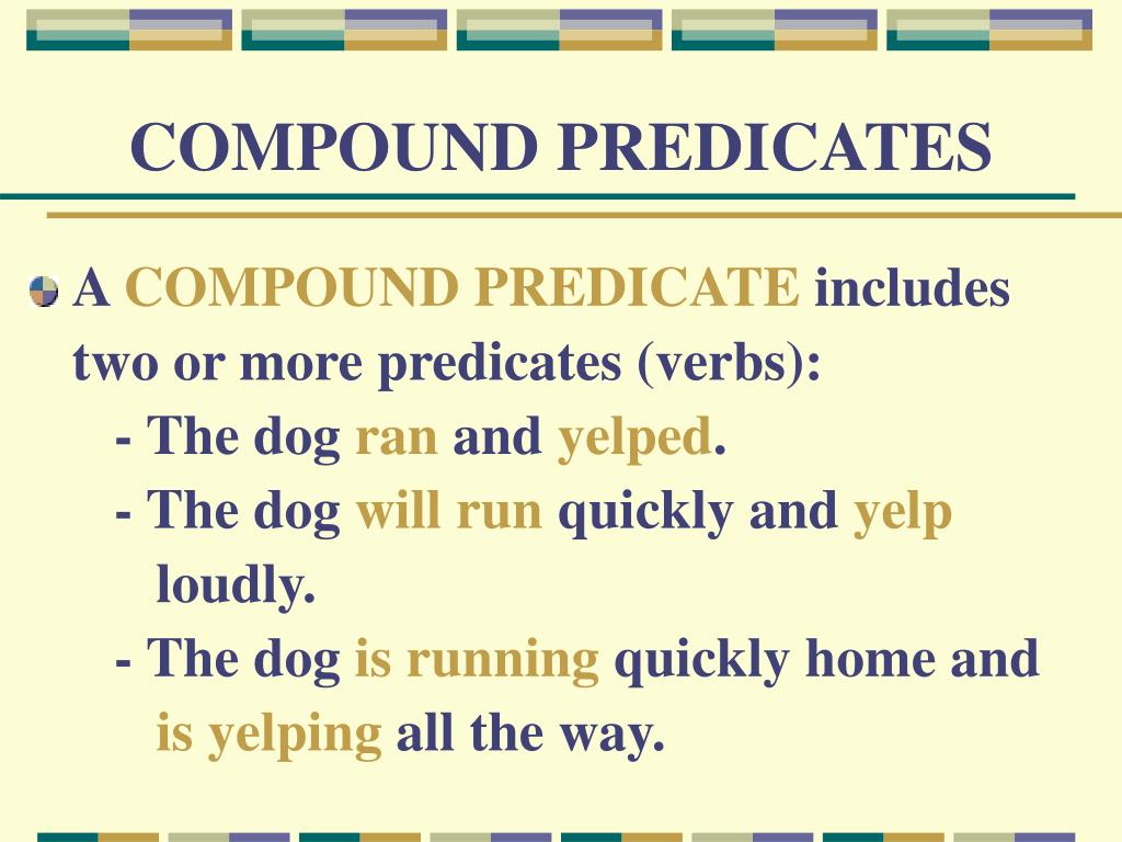 PPT Subjects and Predicates PowerPoint Presentation, free download
