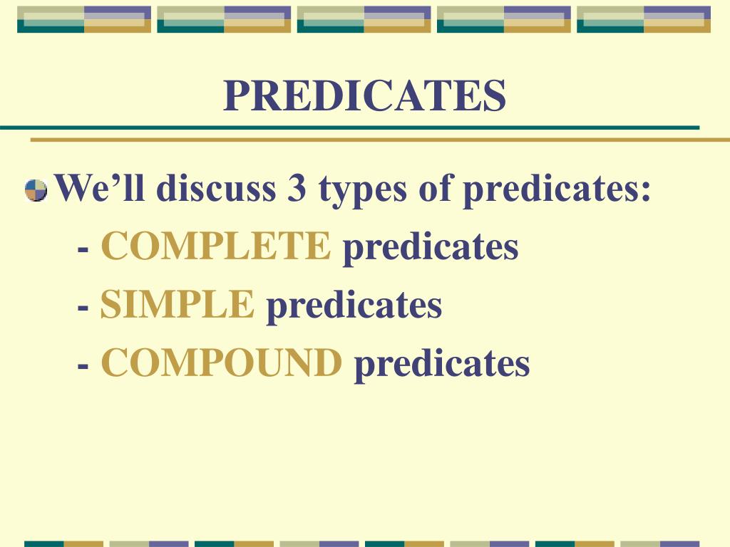 PPT - Subjects and Predicates PowerPoint Presentation, free download