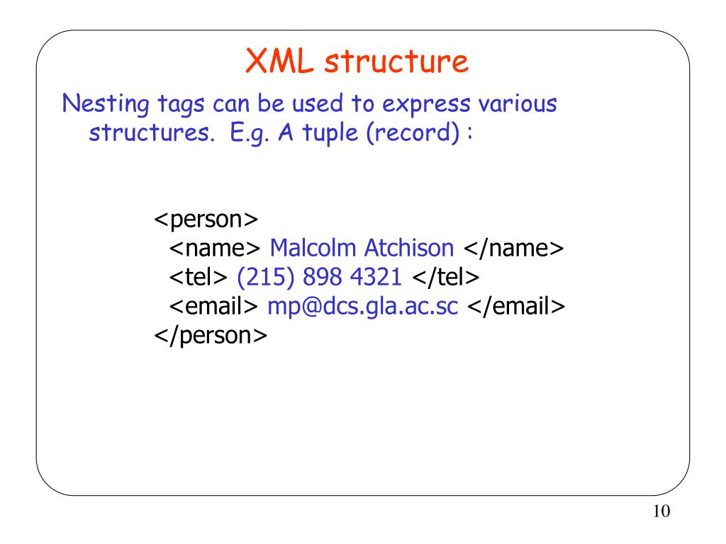 PPT XML and Databases PowerPoint Presentation, free download ID6318360