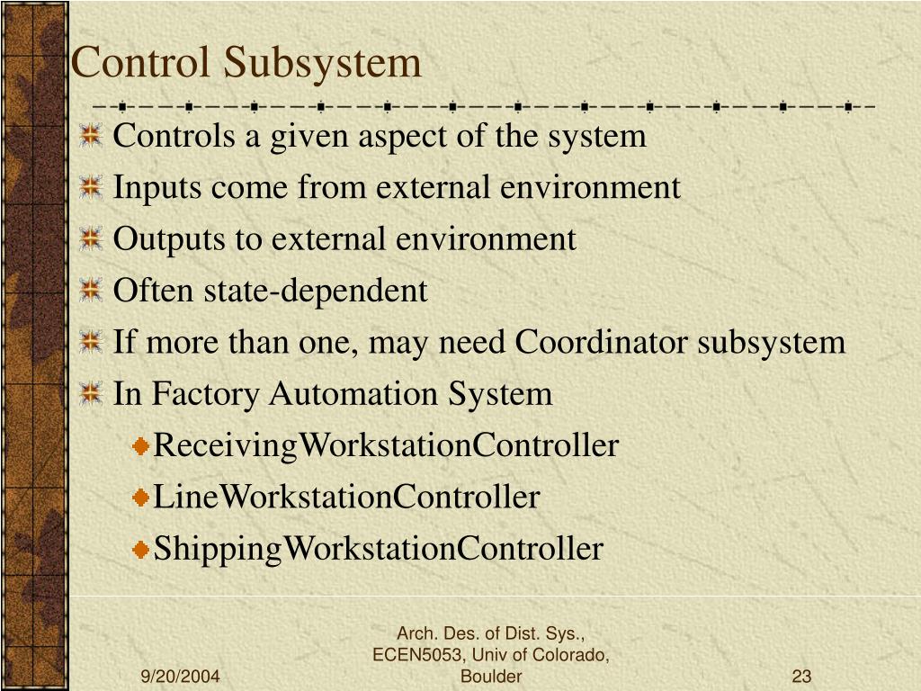 PPT Architectural Design of Distributed Systems PowerPoint
