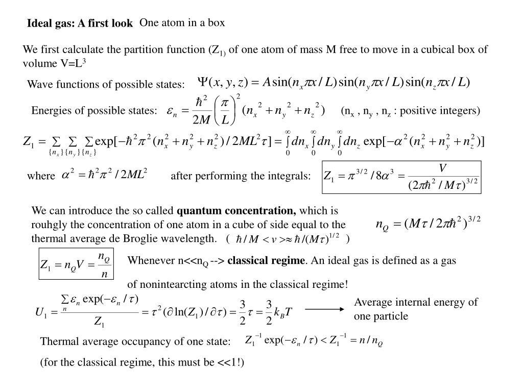 PPT The Helmholtz free energy PowerPoint Presentation, free download ID6326188