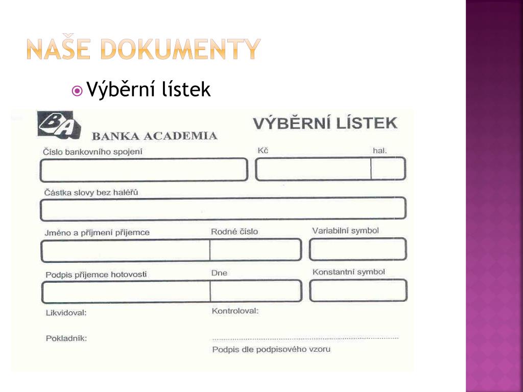 PPT BANKOVNÍ AKADEMIE Vlkova 12, Praha 3 Žižkov PowerPoint