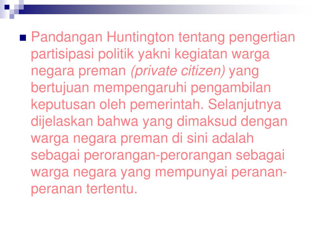 PPT WARGA NEGARA DAN PARTISIPASI POLITIK PowerPoint Presentation