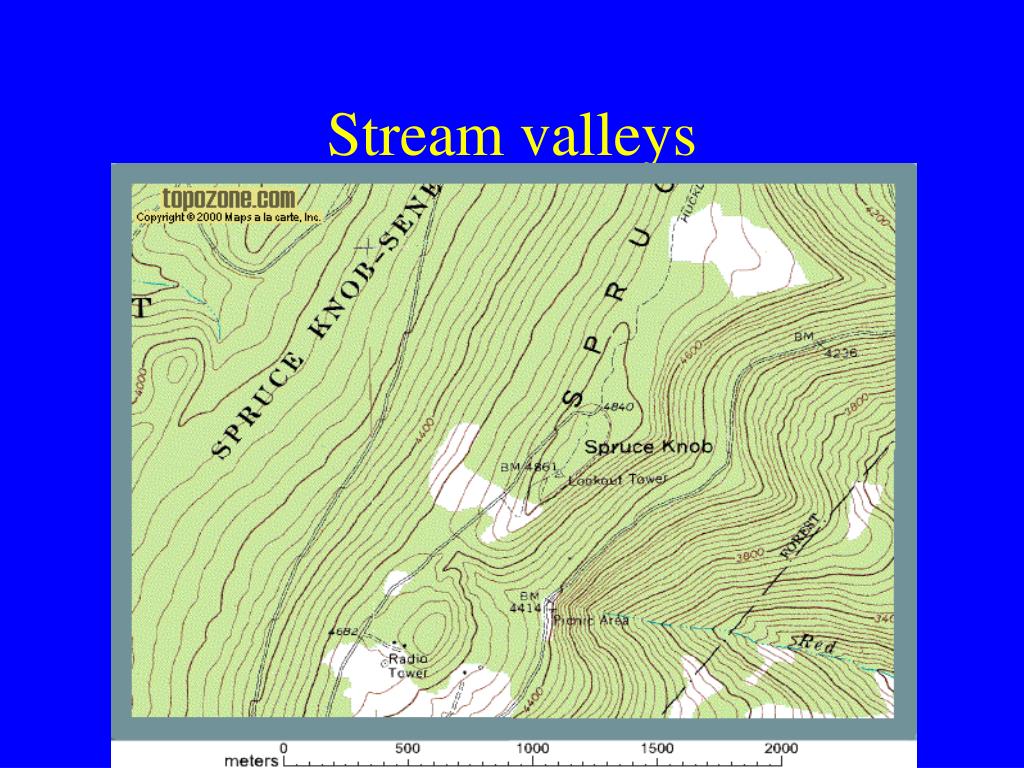 PPT Topographic Map Notes PowerPoint Presentation, free download ID