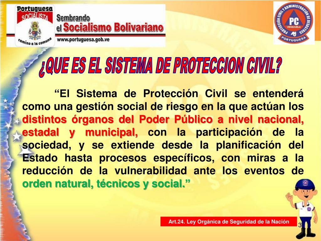 PPT PROTECCION CIVIL Y ADMINISTRACION DE DESASTRES PowerPoint