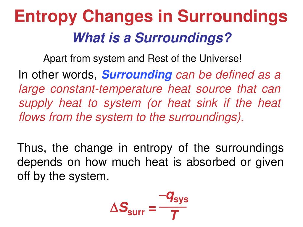 PPT Chemical Thermodynamics PowerPoint Presentation ID6340811