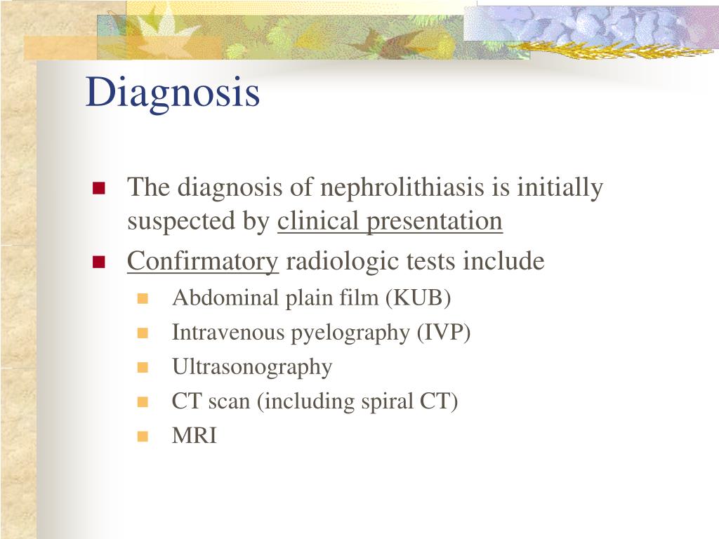 PPT Nephrolithiasis PowerPoint Presentation, free download ID6342459