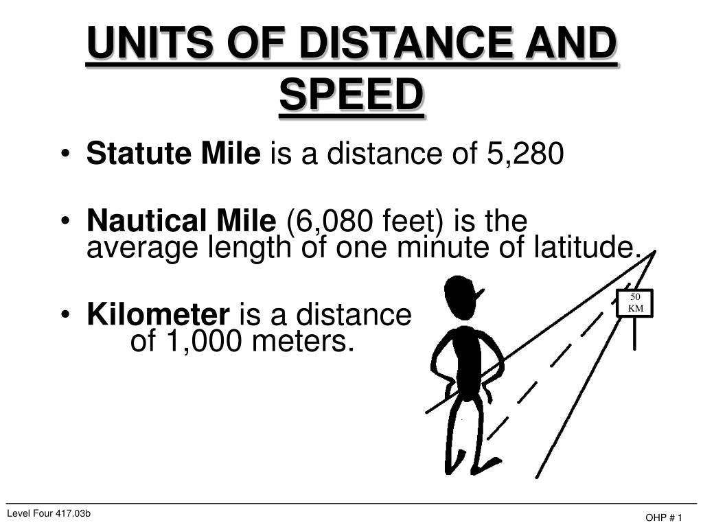PPT UNITS OF DISTANCE AND SPEED PowerPoint Presentation, free