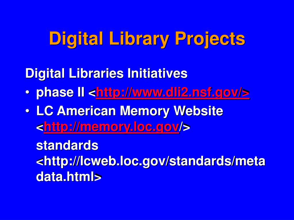 PPT Digital Libraries PowerPoint Presentation, free download ID6357020