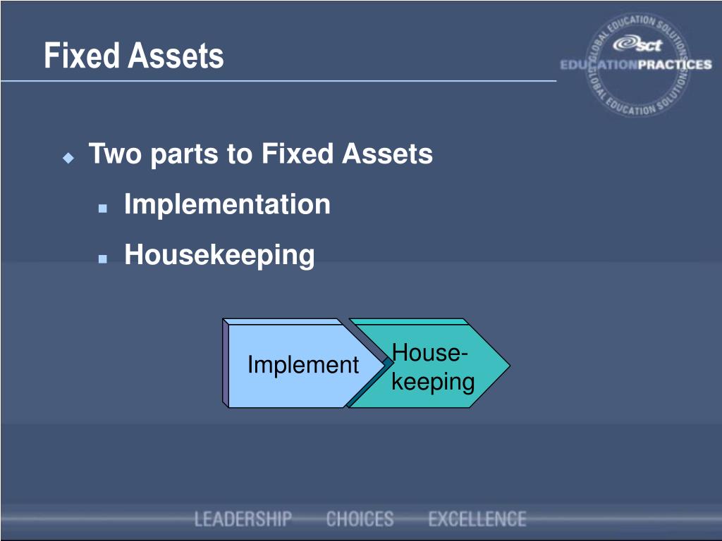 PPT SCT Banner Finance Fixed Assets PowerPoint Presentation, free download ID6357263