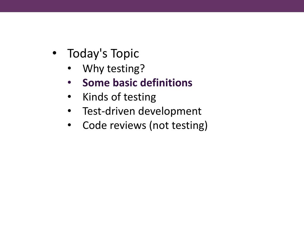 PPT Software Testing PowerPoint Presentation, free download ID6359465