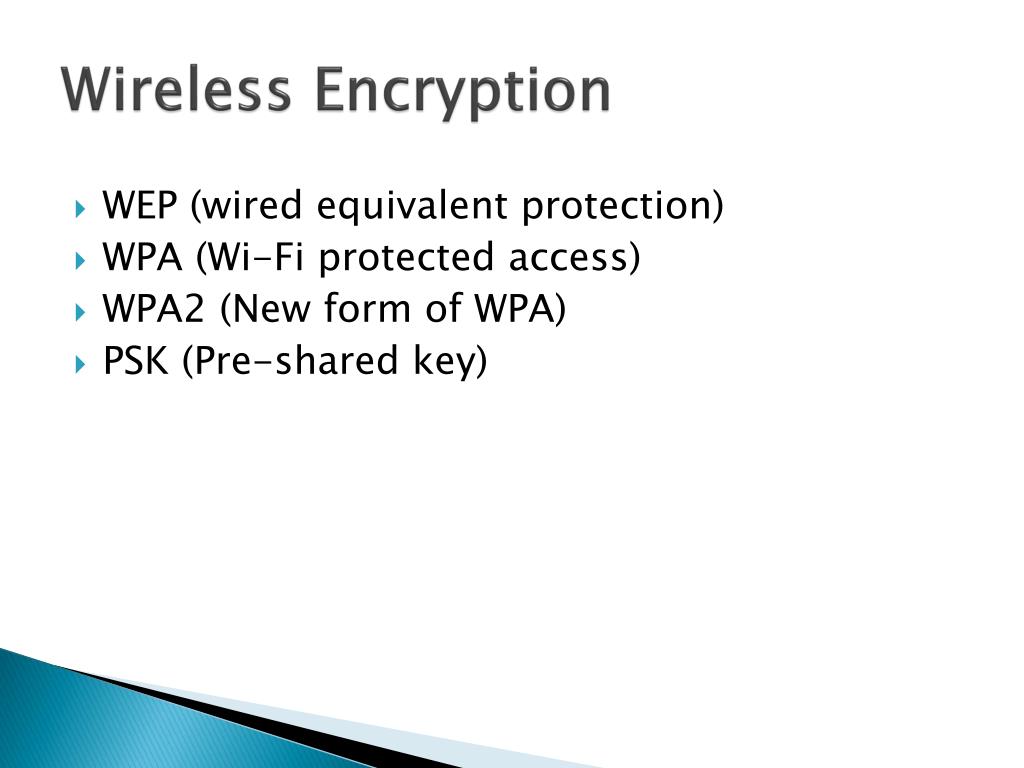 PPT Wireless Encryption and Beyond PowerPoint Presentation, free
