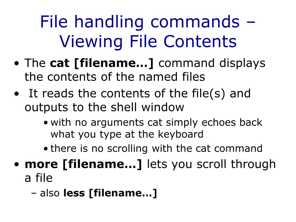 PPT The Unix File sytem PowerPoint Presentation, free download ID