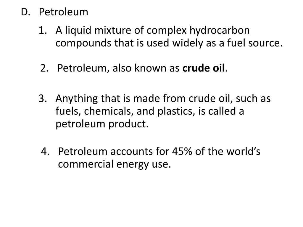 PPT 17.1 Energy Resources and Fossil Fuels PowerPoint Presentation