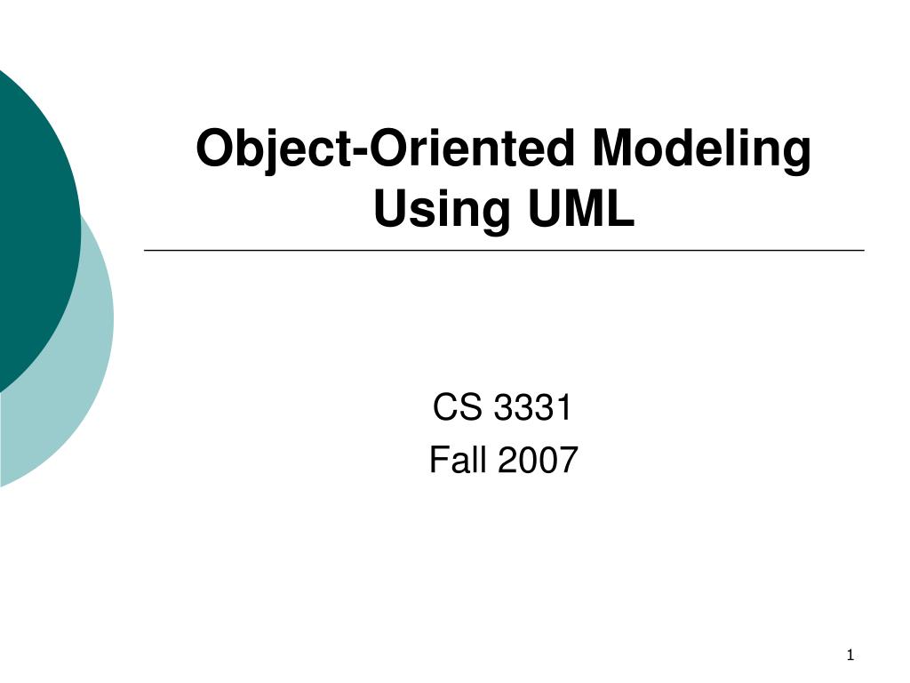 PPT ObjectOriented Modeling Using UML PowerPoint Presentation, free