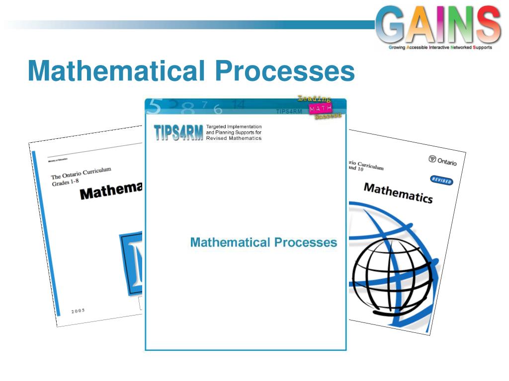 PPT Teaching through the Mathematical Processes PowerPoint