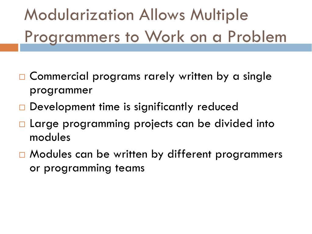 PPT Chapter 3 Modularization PowerPoint Presentation, free download