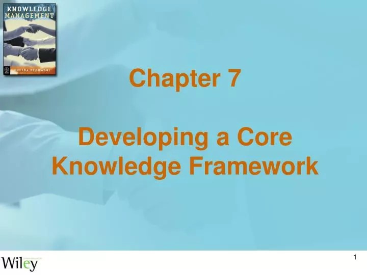 PPT Chapter 7 Developing a Core Knowledge Framework PowerPoint