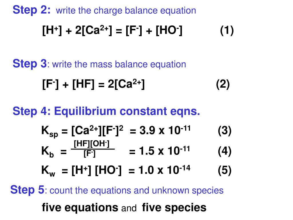 PPT 9. Systematic Treatment of Equilibrium PowerPoint Presentation