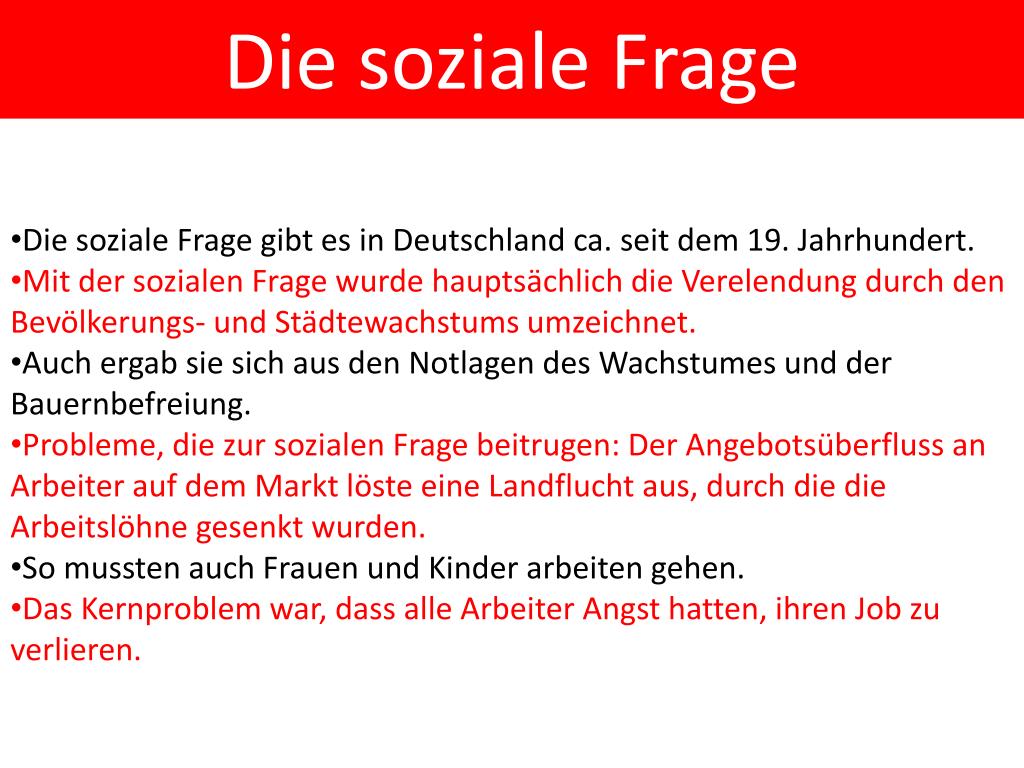 PPT Lösung der sozialen Frage PowerPoint Presentation, free download