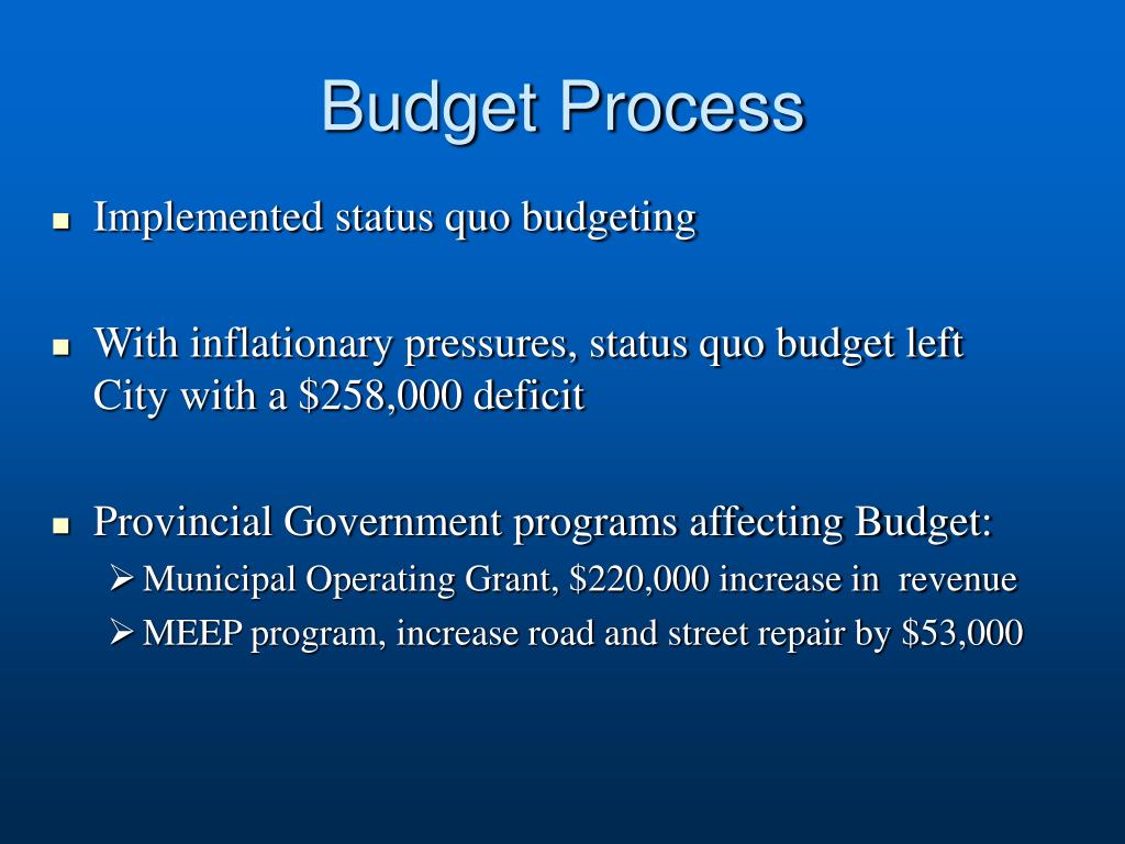 PPT 2009 Budget PowerPoint Presentation, free download ID6404491