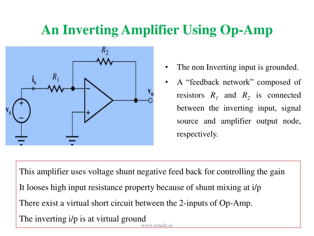 PPT Applications of OPAMP PowerPoint Presentation, free download