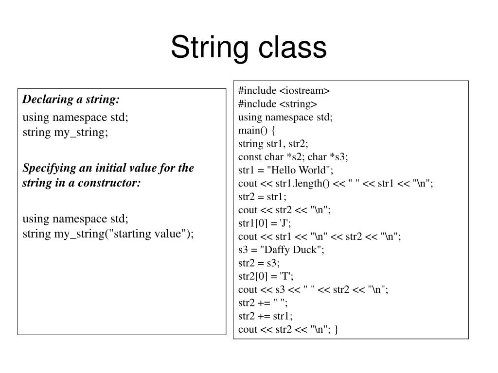 PPT Strings PowerPoint Presentation, free download ID6410094