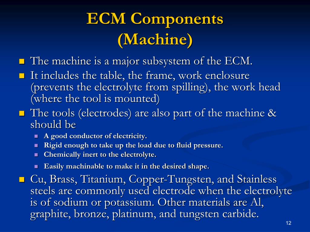 PPT Electrochemical Machining (ECM) PowerPoint Presentation, free
