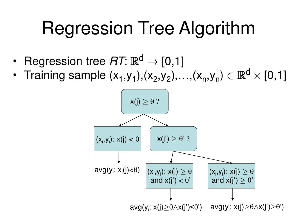 PPT Regression trees and regression graphs Efficient estimators for