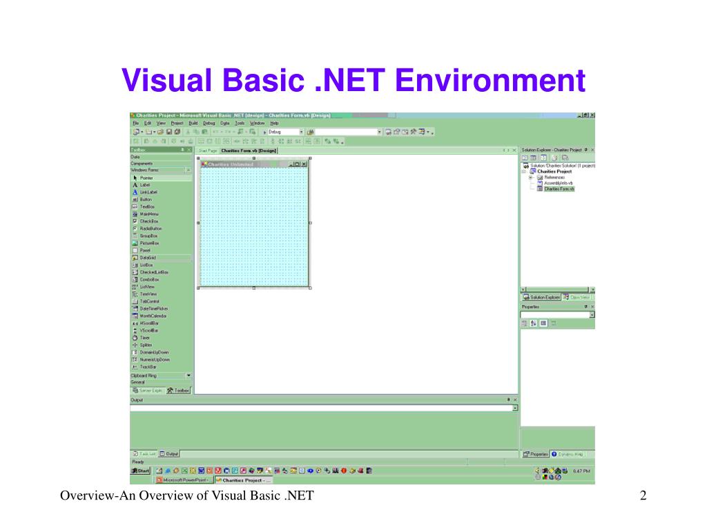 PPT An Overview of Visual Basic PowerPoint Presentation, free