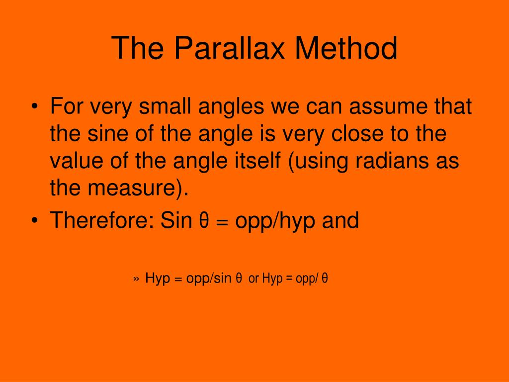 PPT Measuring the Distance to Stars PowerPoint Presentation, free