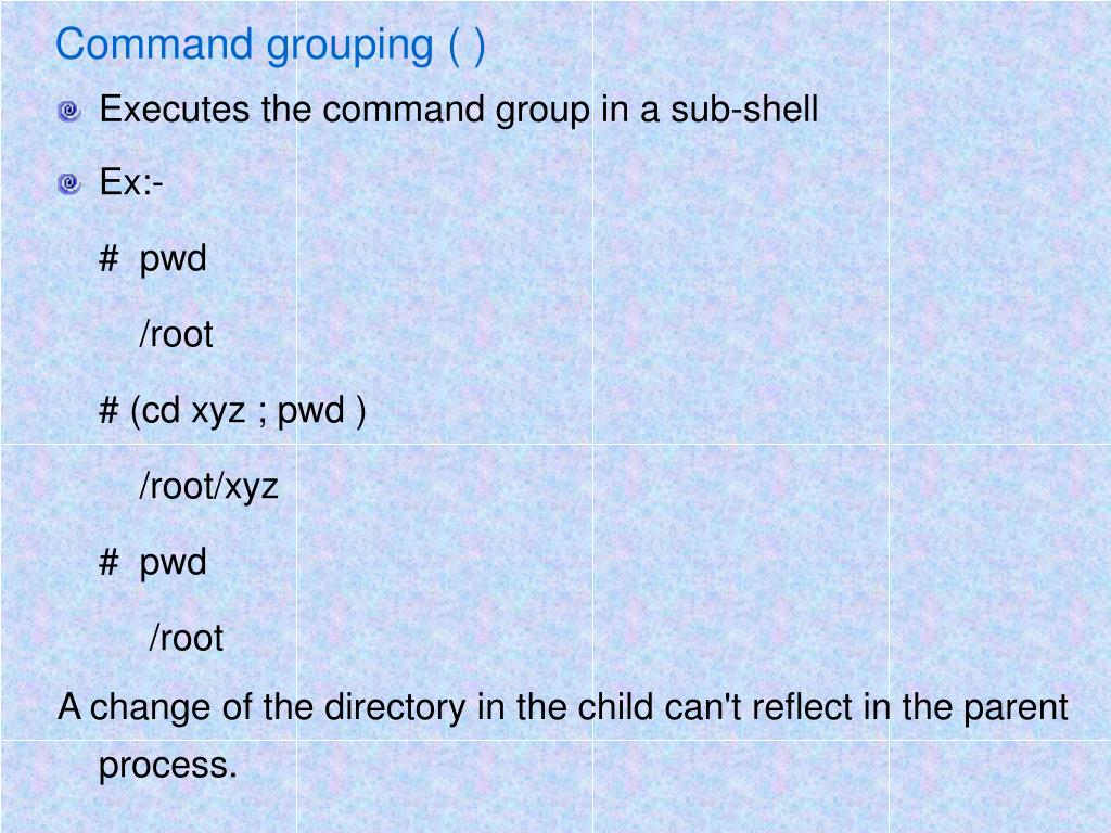 PPT Unix PowerPoint Presentation, free download ID6415972
