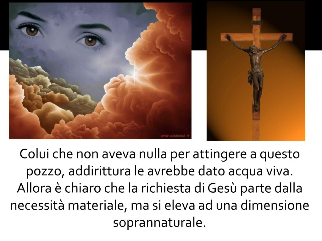 PPT SE TU CONOSCESSI IL DONO DI DIO PowerPoint Presentation, free