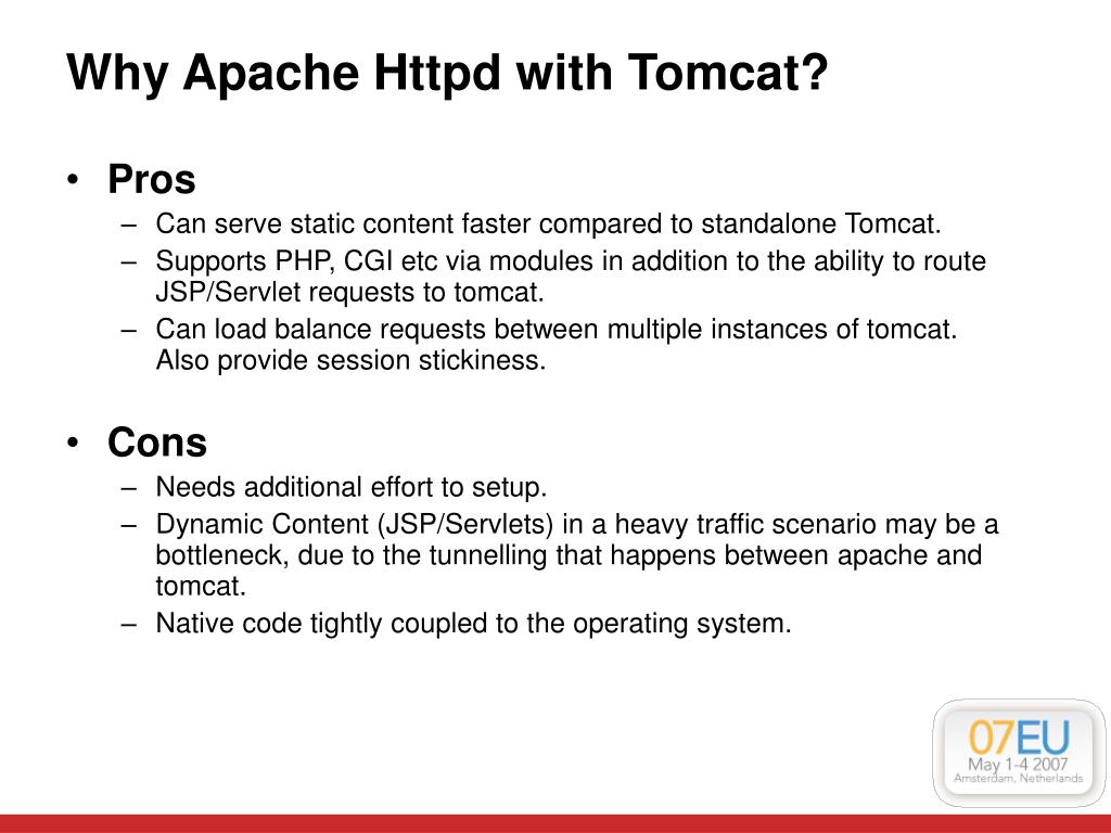PPT Fronting Tomcat with Apache Httpd Mladen Turk Red Hat, Inc